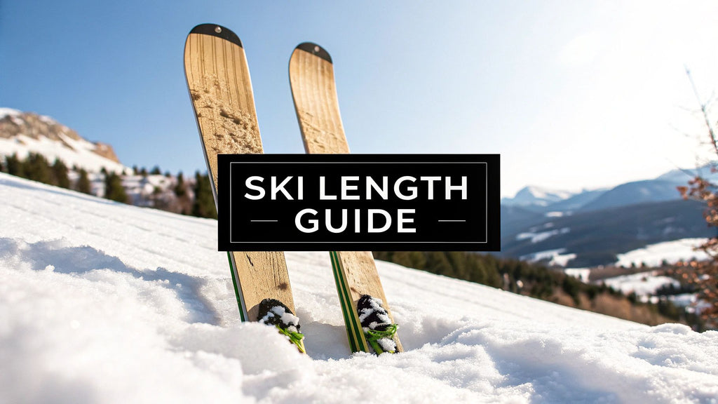 Your Ultimate Downhill Ski Length Guide