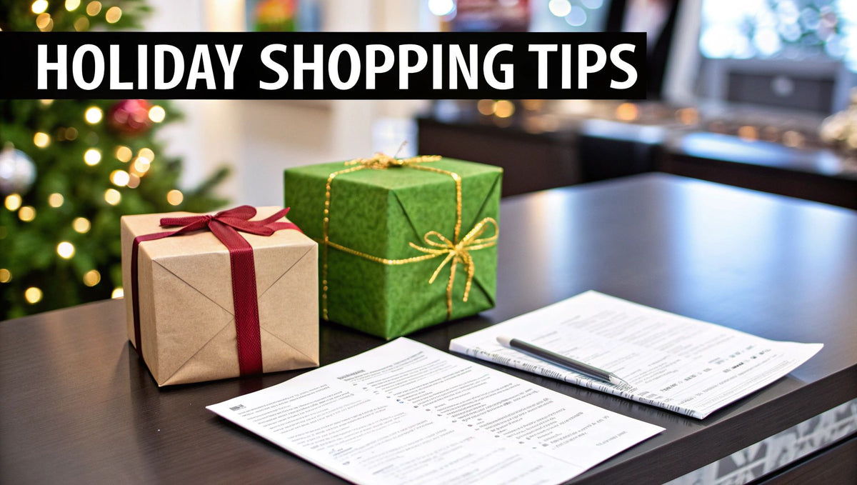 Top Holiday Shopping Tips for a Stress-Free 2025