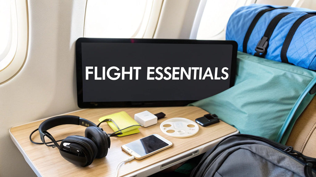 Top Travel Accessories for Long Flights: Stay Comfortable & Entertaine