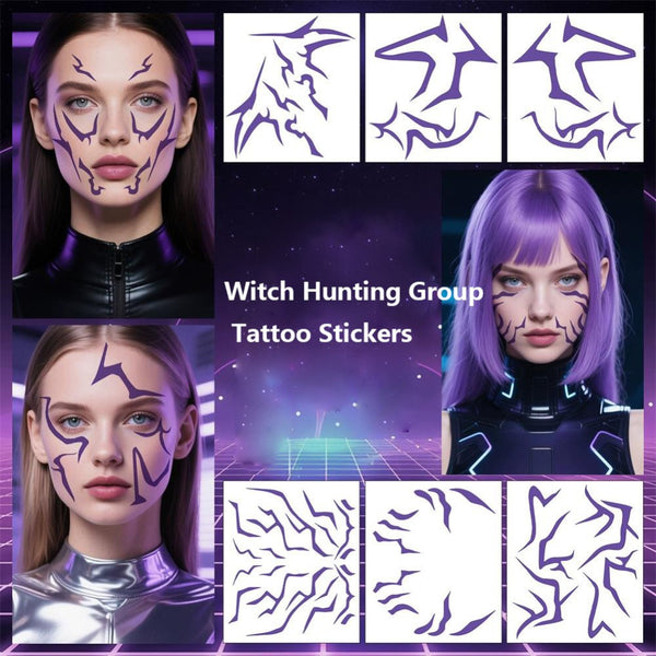 Temporary Tattoos for Cosplay-Artificial Tattoos Rumi Kpop Devil Hunte
