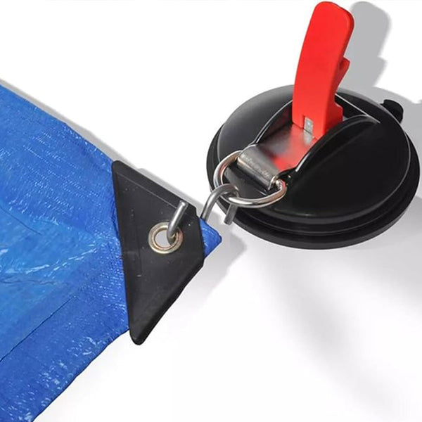 Suction Cup Anchor Holder 4pcs Multifunctional Wall Mount Household Va