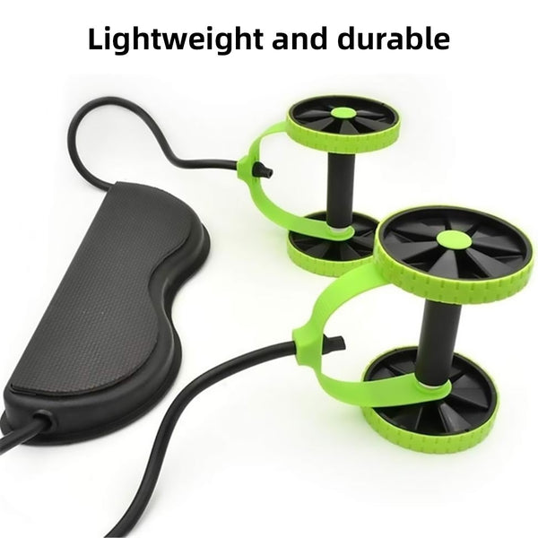 Home Gym Abs Exercise Fitness Abdominal Workout Wheel Roller Machine E