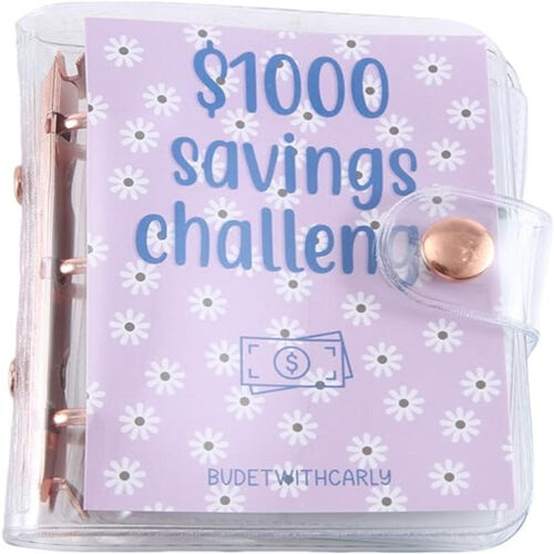Savings Book Creative Mini Save $1000 Envelope Challenge Savings Chall
