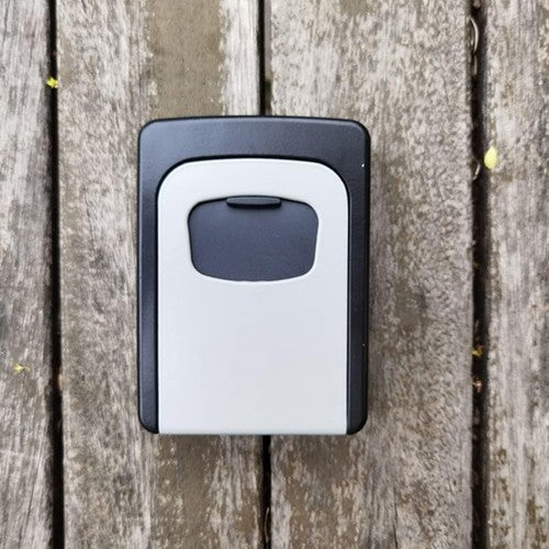 Wall Mounted Aluminium Alloy Safe Storage 4 Digit Key Box With Combina