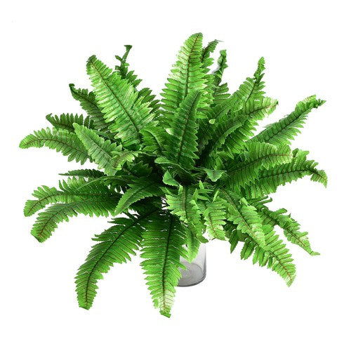 10pcs Bunch 43cm Artificial Persian Leaves Fern Grass Green Plant Gard