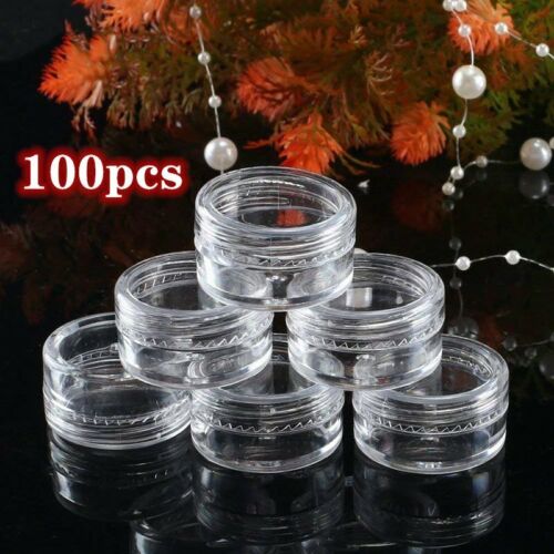 Mini Sample Bottle Cosmetic Makeup Jar Pot Face Cream Lip Balm