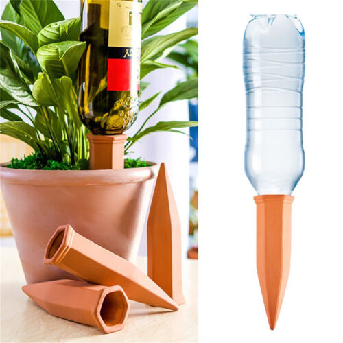 Terracotta Auto Plant Self Watering Spikes Water Drip Irrigati