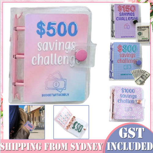 Savings Book Creative Mini Save $1000 Envelope Challenge Savings Chall