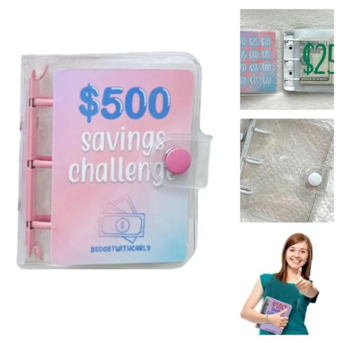 Savings Book Creative Mini Save $1000 Envelope Challenge Savings Chall