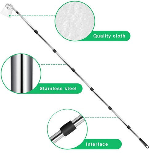 3.2M Fruit Picker Pole with Basket Telescoping Fruit Picker Tool with
