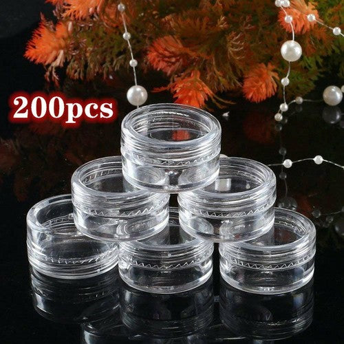 Mini Sample Bottle Cosmetic Makeup Jar Pot Face Cream Lip Balm