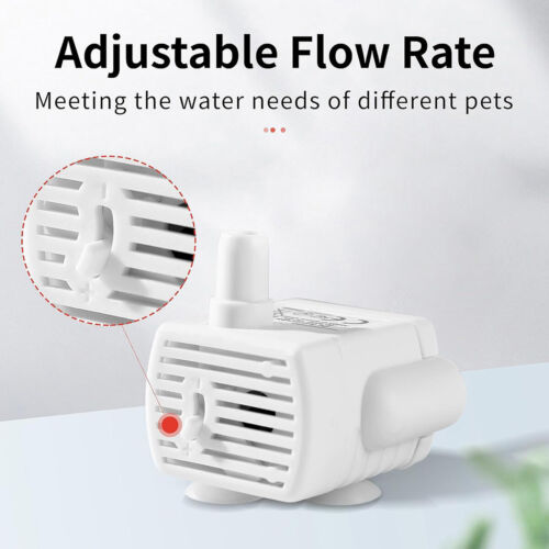 2.2L Stainless Steel Water Fountain Pet Dog Cat Drinking Dispenser Fil