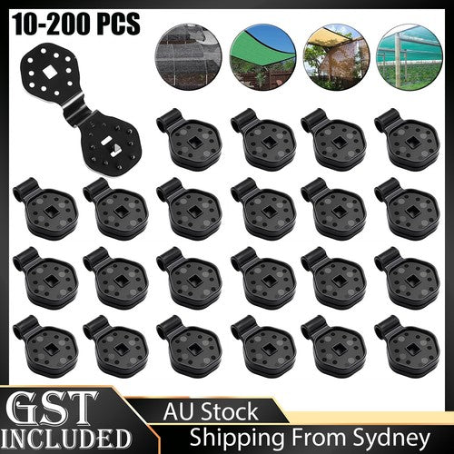 Plastic Clip Round Heavy Duty Lock for Sun Shade Cloth Net Gre