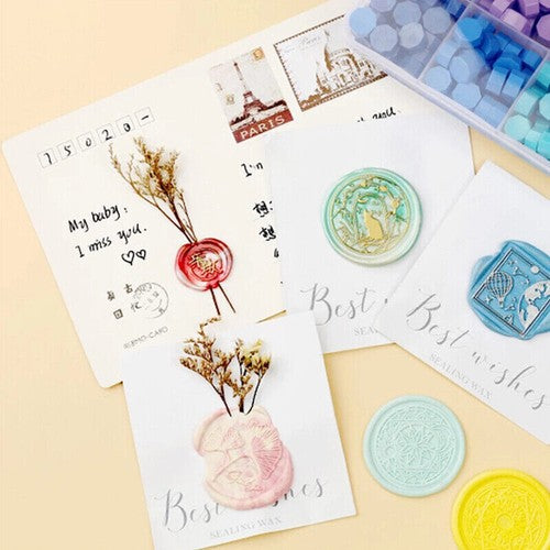Colour Sealing Wax Mix Metallic Stick Bead Stamp Seal Candle En