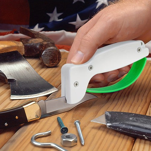 4x Portable Handheld Sharpen Knife Sharpener for Kitchen Outdoor Garde