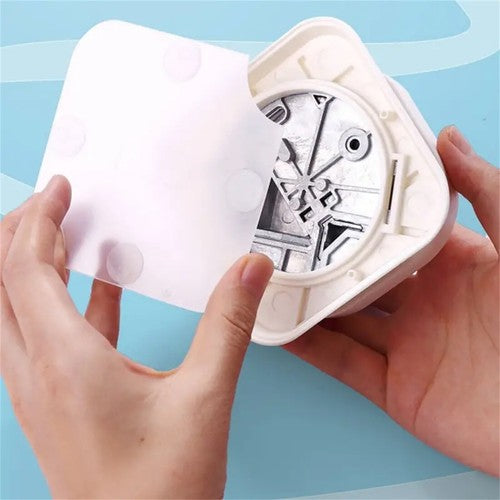4 in 1 Paper Hole Punch Mini Paper Punch Loose-leaf Punch for Scrapboo