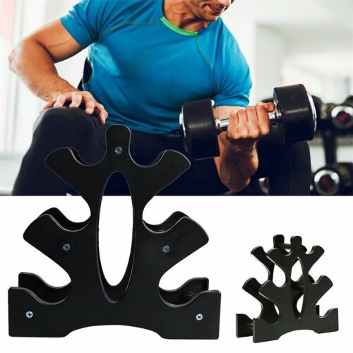 3-Tier Tree Rack Weights Organizer Dumbbell Storage Holder Gym