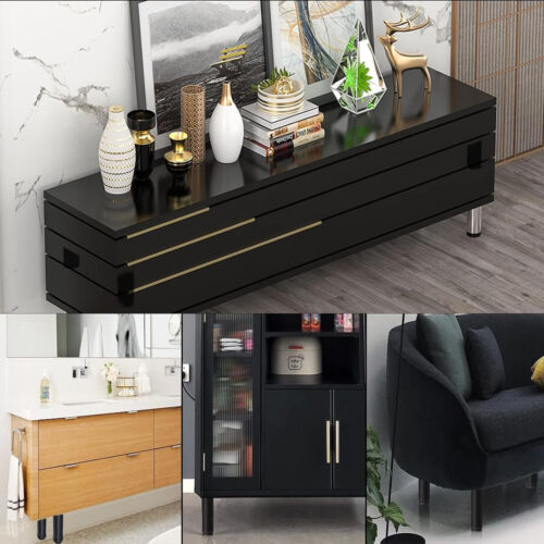 Square Cabinet Legs 10cm Bathroom Furniture Leg Adjustable Kitche