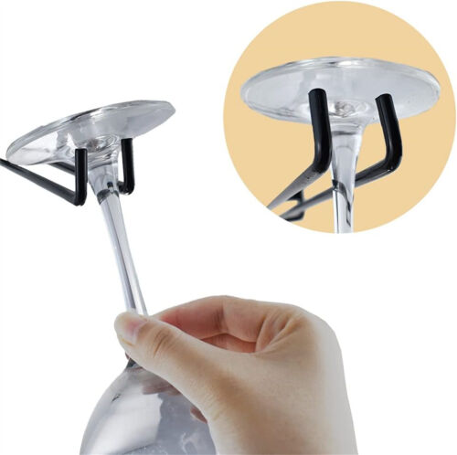 1PC 30cm Wine Glass Racks Cup Wall Mounted Stemware Hanging Wine Glass