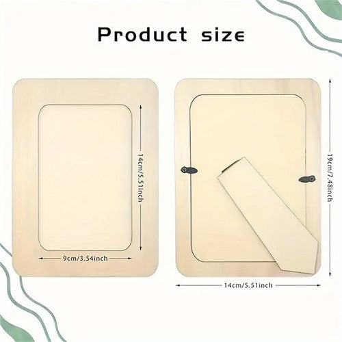 UP 100x Wooden Photo Picture Frame with Stand For Picture Photo 14x19c