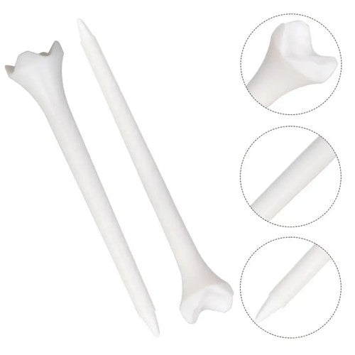 83MM Plastic Golf Tees 4 Prongs Short Tees Golf Practice Golf