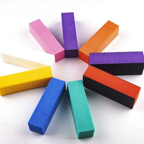 Nail Files and Buffers,Professional Manicure Tools Kit Rectangular Art