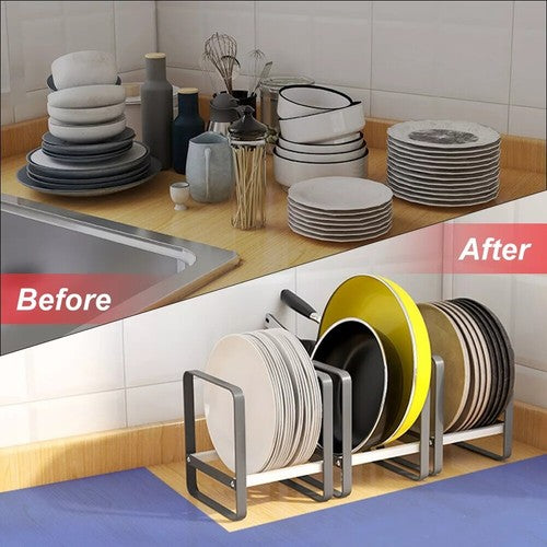 Kitchen Cabinet Storage Shelves Chopping Board Dishes Storage Rac