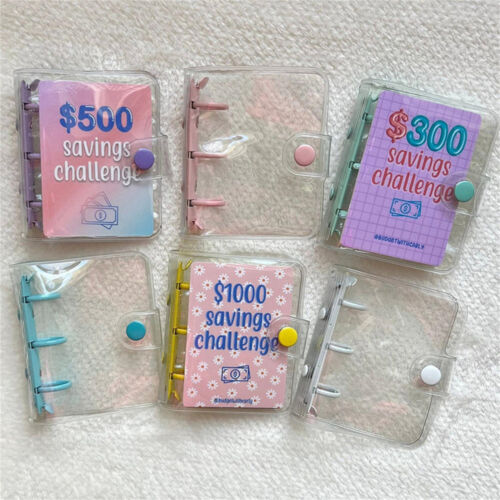 Savings Book Creative Mini Save $1000 Envelope Challenge Savings Chall