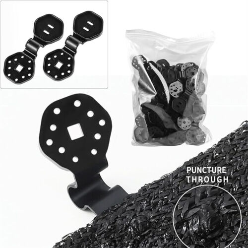 Plastic Clip Round Heavy Duty Lock for Sun Shade Cloth Net Gre