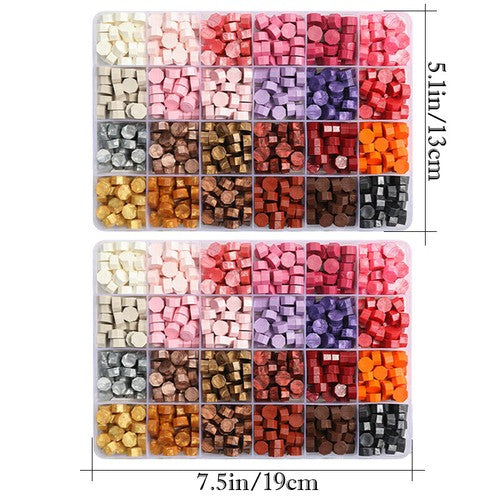Colour Sealing Wax Mix Metallic Stick Bead Stamp Seal Candle En