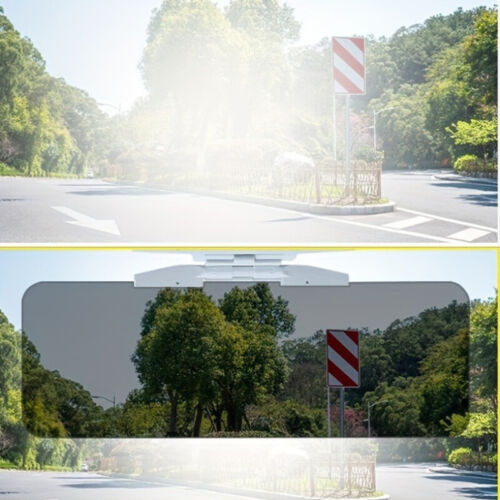 2PCS 2 in 1 Sun Visor Extender Car Anti-glare Driving Visor Day And Ni