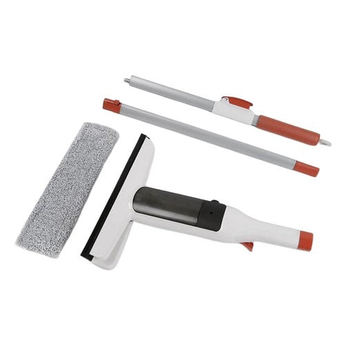 Long Handle Spray Window Cleaner Squeegee for Window Cleaning Spray To