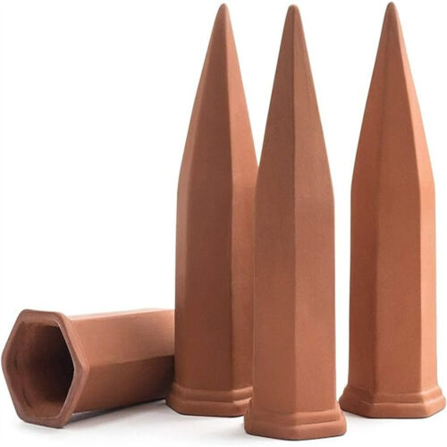 Terracotta Auto Plant Self Watering Spikes Water Drip Irrigati