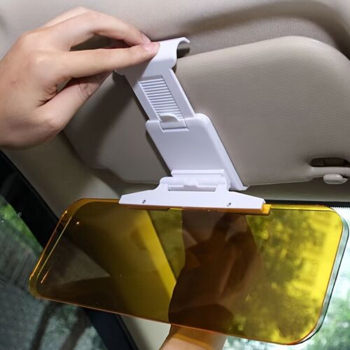 2PCS 2 in 1 Sun Visor Extender Car Anti-glare Driving Visor Day And Ni