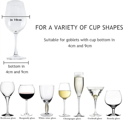 1PC 30cm Wine Glass Racks Cup Wall Mounted Stemware Hanging Wine Glass