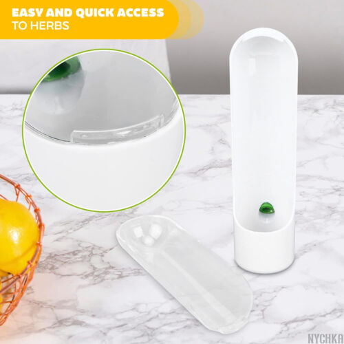 6Pcs Vegetable Herb Storage Containers Asparagus Fresh Produce Keeper