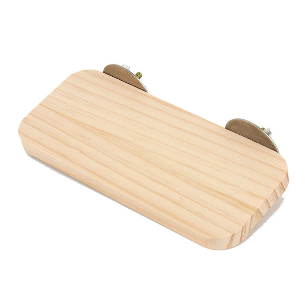 Hamster Parrot Play Stand Jump Platform Squirrel Cage Accessories Gear Pet Toy