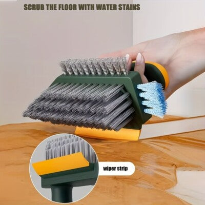 2-in-1 Crevice Cleaning Brush Grout Cleaner Scrub Brush Gap Cleaning B