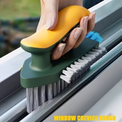 2-in-1 Crevice Cleaning Brush Grout Cleaner Scrub Brush Gap Cleaning B