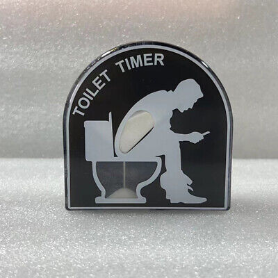 Toilet Timer Funny Gifts for Men Husband Dad Hourglass Art Craft Deskt