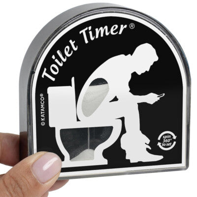 Toilet Timer Funny Gifts for Men Husband Dad Hourglass Art Craft Deskt