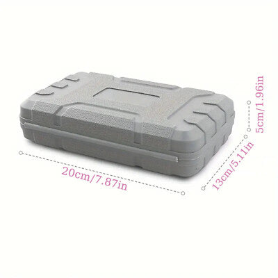 24X Pink Compact Women's Tool Kit Set for Home Office DIY Repairs Port