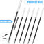 Refills for Retractable Press Ballpoint Pens Black Blue Writing Instrument