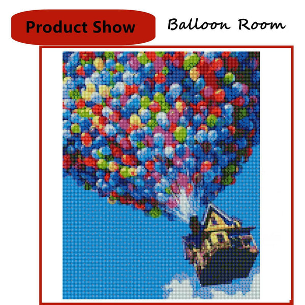 5D Diamond Full Drill Painting Embroidery Picture Art Cross Stitch DIY Kit Decor