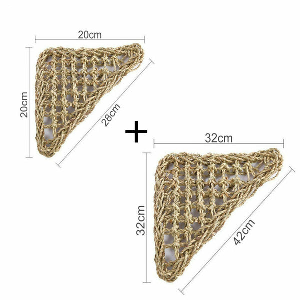 Reptile Hammock Lounger Lizard Basking Platform Dragon Hanging Swing Bearded AU