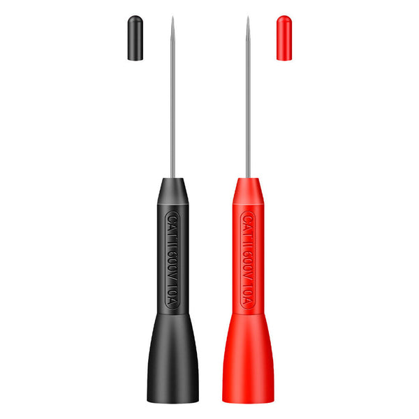 Universal Multimeter Test Lead Probes Insulated Piercing Needle Micro Pins AUS
