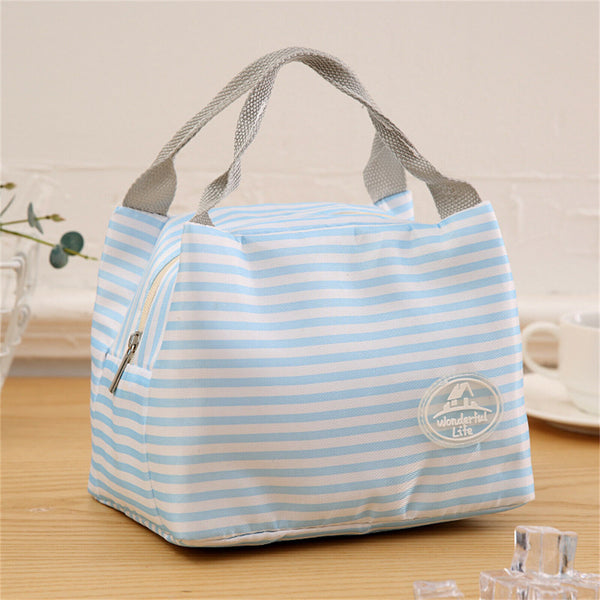 Portable Insulated Thermal Cooler Lunch Box Carry Tote Picnic Case Storage Bags
