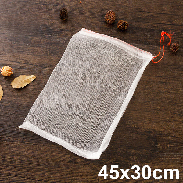 10/50PC Fruit Net Bags Agriculture Garden Vegetable Protection Mesh Insect Proof