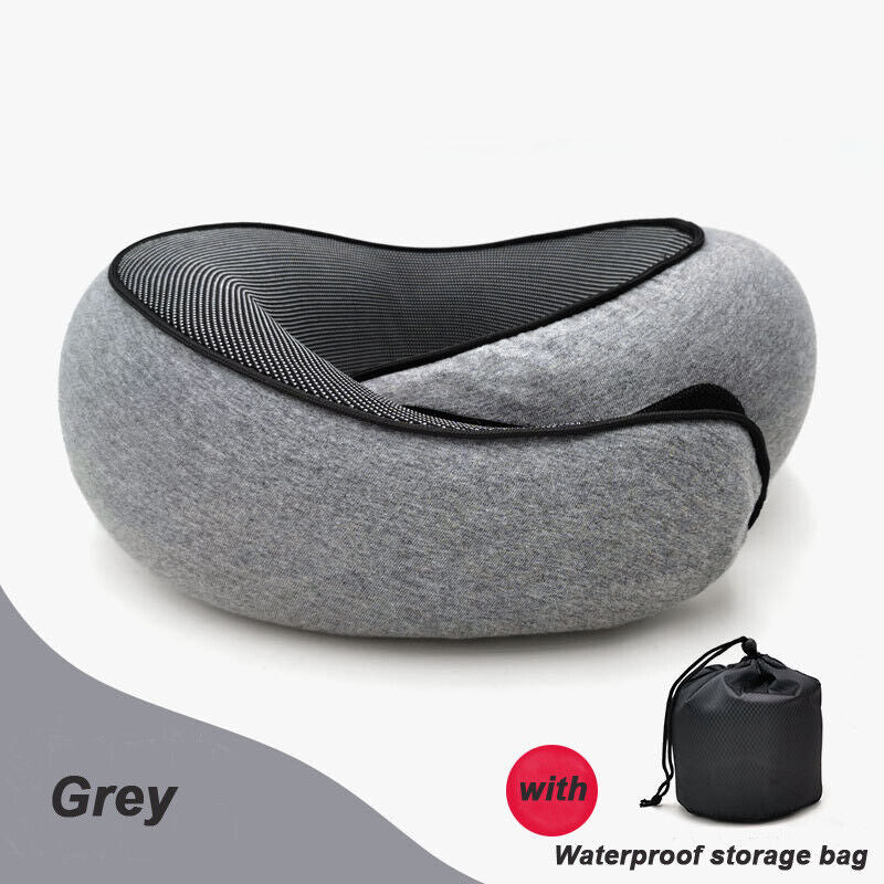 Portable U Shaped Pillow Travel Neck Pillow Breathable Office Neck Head Support