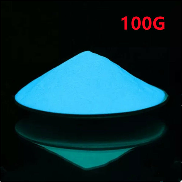 Sky Blue Glow in the Dark Powder Glitter Luminous Fluorescent AUS